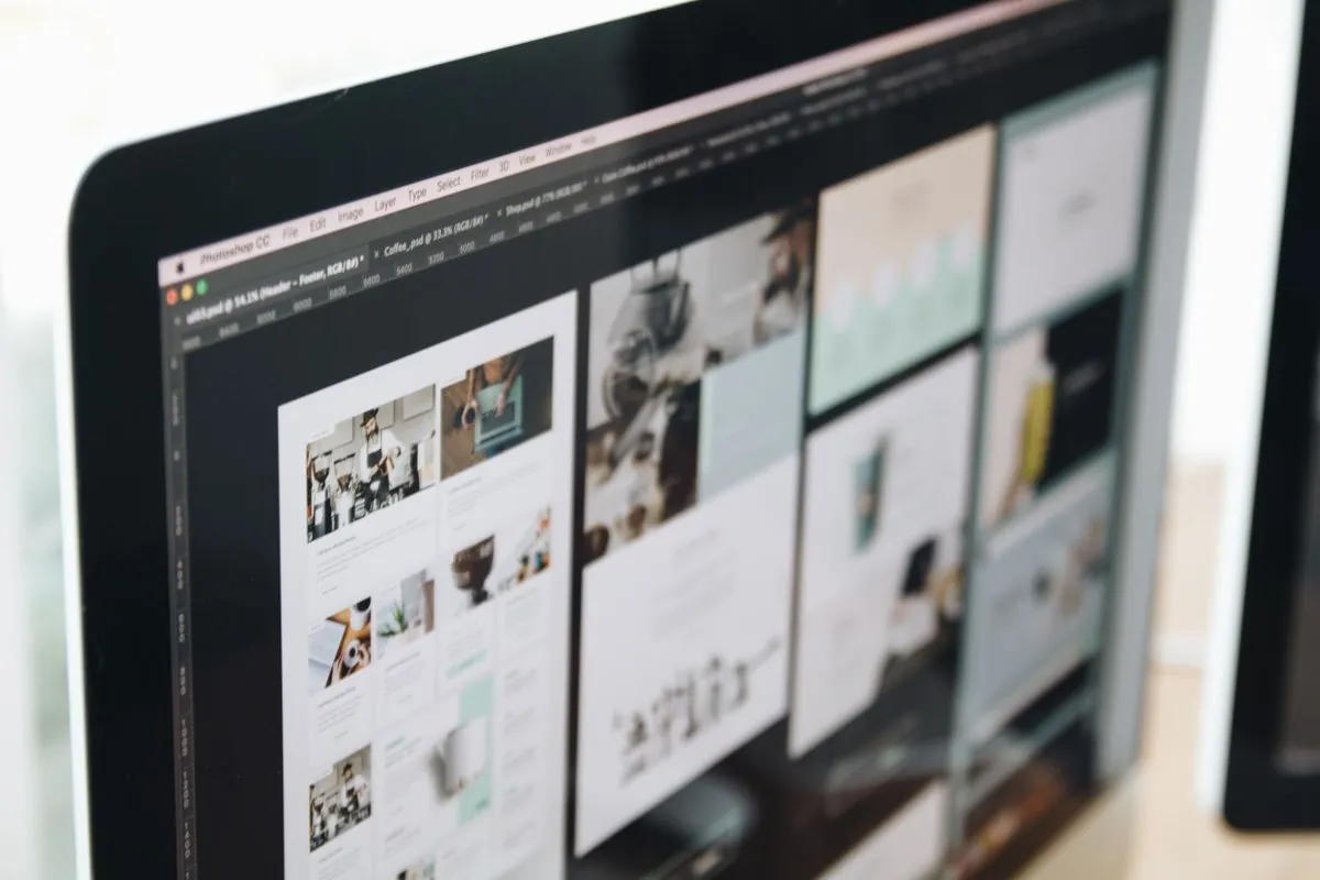 Custom website development and frontend design